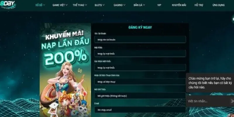 Chương trình ưu đãi cực khủng của nhà cái